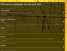 Tablet Screenshot of cadadiaunarealidaddistinta.blogspot.com
