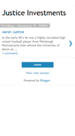 Mobile Screenshot of justiceinvestments.blogspot.com