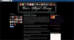 Desktop Screenshot of caitsartfulliving.blogspot.com