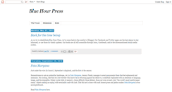 Desktop Screenshot of bluehourpress.blogspot.com