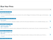 Tablet Screenshot of bluehourpress.blogspot.com