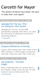 Mobile Screenshot of carcettiformayor.blogspot.com