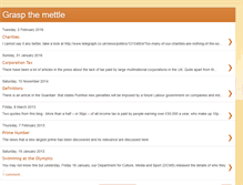 Tablet Screenshot of graspthemettle.blogspot.com