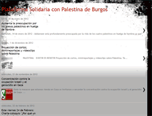 Tablet Screenshot of plataformapalestinaburgos.blogspot.com