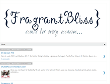 Tablet Screenshot of fragrantblissoils.blogspot.com