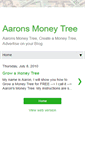 Mobile Screenshot of aarons-money-tree.blogspot.com