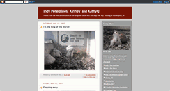Desktop Screenshot of indyperegrines.blogspot.com