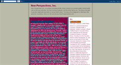 Desktop Screenshot of newperspectivesinc.blogspot.com