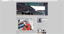 Desktop Screenshot of goformula1.blogspot.com