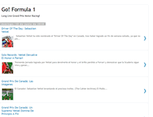 Tablet Screenshot of goformula1.blogspot.com