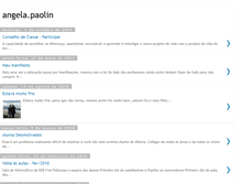 Tablet Screenshot of angelapaolin.blogspot.com