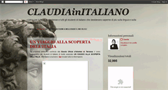 Desktop Screenshot of claudiainitaliano.blogspot.com