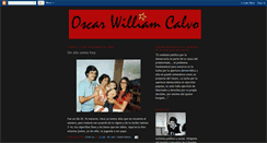 Desktop Screenshot of oscarwilliamcalvo.blogspot.com