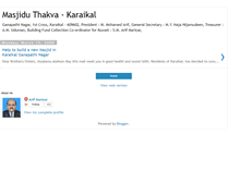 Tablet Screenshot of masjiduthakva.blogspot.com