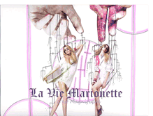 Tablet Screenshot of lavie-marionette.blogspot.com