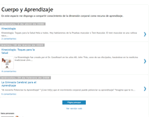 Tablet Screenshot of javiermorillo-cuerpoyaprendizaje.blogspot.com