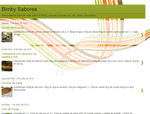 Tablet Screenshot of bimbysabores.blogspot.com