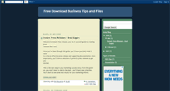 Desktop Screenshot of freedownloadbiztips.blogspot.com