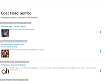 Tablet Screenshot of goatheadgumbo.blogspot.com