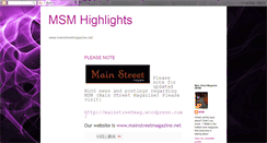 Desktop Screenshot of entertainmentnewsatmsm.blogspot.com