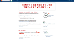 Desktop Screenshot of centrestageyouththeatre.blogspot.com