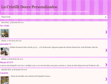 Tablet Screenshot of lucristilli.blogspot.com