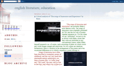 Desktop Screenshot of englishliterature2011.blogspot.com