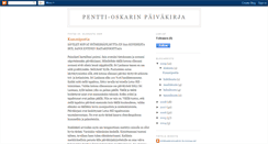 Desktop Screenshot of pentti-oskari.blogspot.com