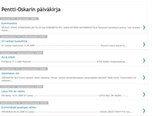 Tablet Screenshot of pentti-oskari.blogspot.com