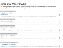 Tablet Screenshot of okcknitguild.blogspot.com