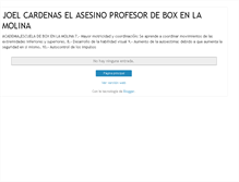 Tablet Screenshot of joelcardenaselasesino.blogspot.com