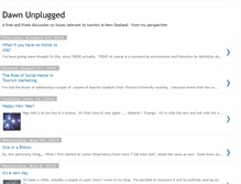 Tablet Screenshot of dawnunplugged.blogspot.com