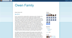 Desktop Screenshot of owen-fam.blogspot.com