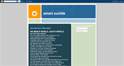 Desktop Screenshot of amanieuclide.blogspot.com