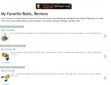 Tablet Screenshot of favoritereels.blogspot.com