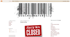 Desktop Screenshot of contendearnestly.blogspot.com
