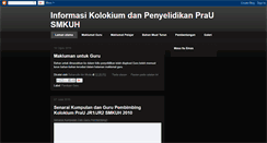 Desktop Screenshot of kolokiumprau.blogspot.com