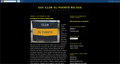 Desktop Screenshot of elpuertofutbol.blogspot.com