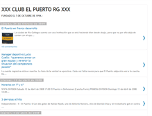 Tablet Screenshot of elpuertofutbol.blogspot.com