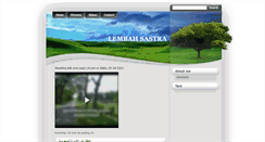 Desktop Screenshot of lembahsastra.blogspot.com