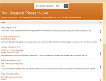 Tablet Screenshot of cheapestplacestolive.blogspot.com