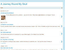 Tablet Screenshot of ajourneyroundmyskull.blogspot.com
