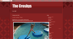 Desktop Screenshot of jmcrosby.blogspot.com