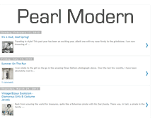 Tablet Screenshot of pearlmodern.blogspot.com