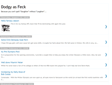 Tablet Screenshot of dodgyasfeck.blogspot.com