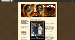 Desktop Screenshot of desire2blog.blogspot.com