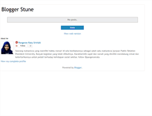 Tablet Screenshot of bloggerstune.blogspot.com