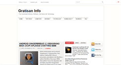 Desktop Screenshot of gratisan92.blogspot.com