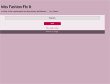 Tablet Screenshot of missfashionfixit.blogspot.com