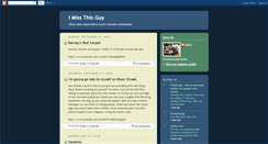 Desktop Screenshot of imissthatguy.blogspot.com